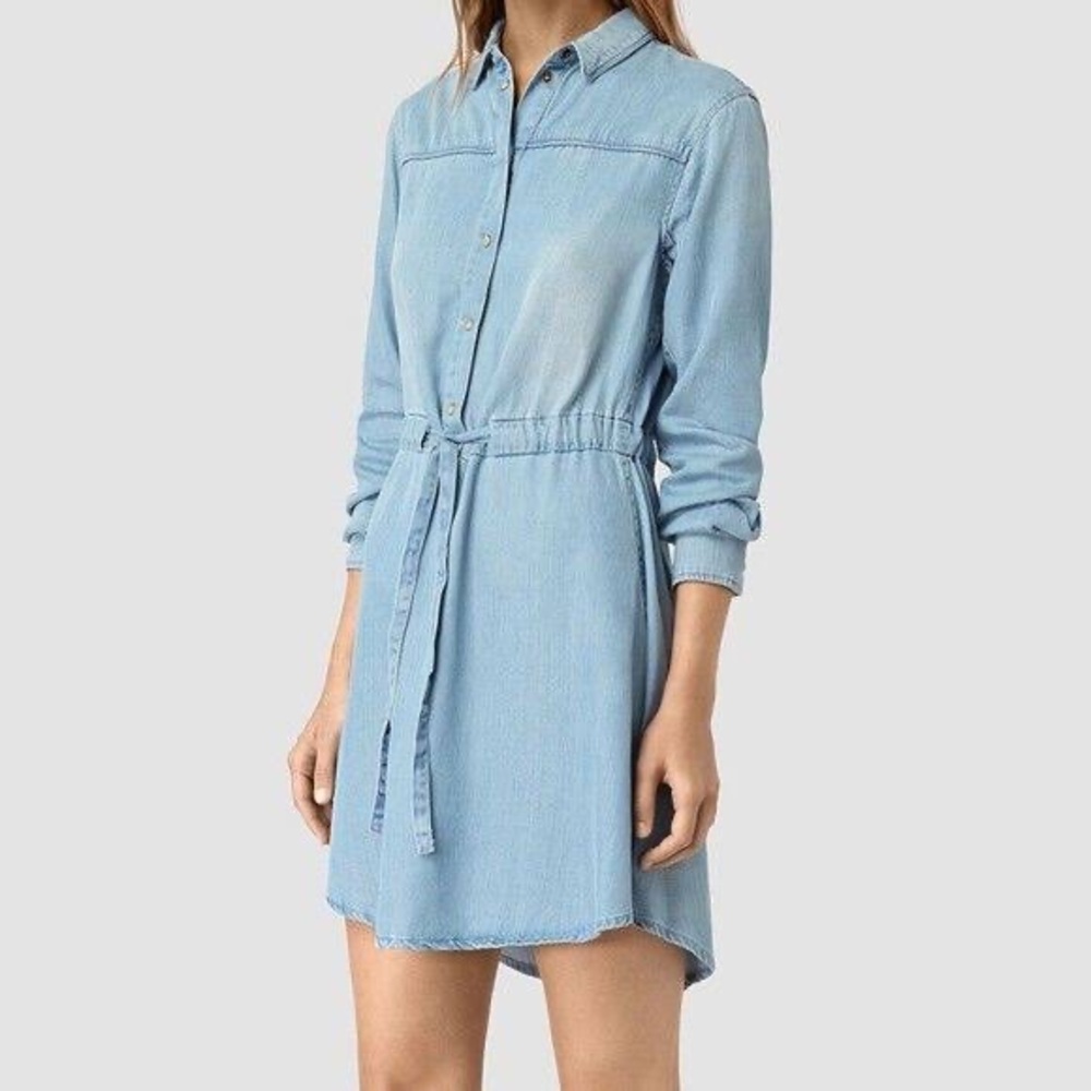 AllSaints Sanko Denim Dress